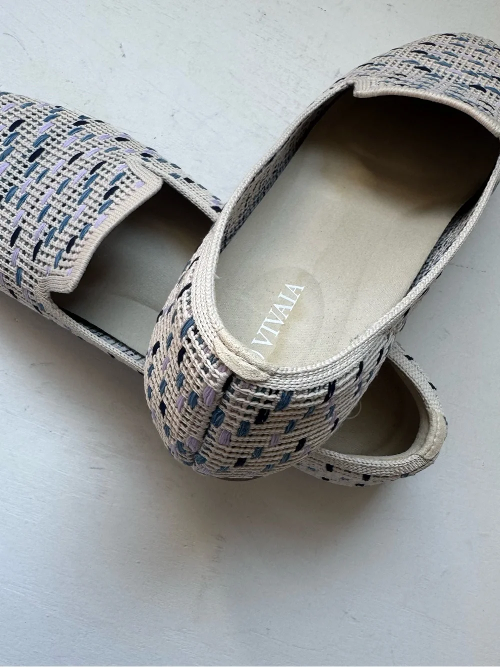 Vivaia Margot 2.0 Square-Toe Flats